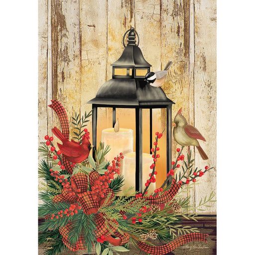 Holiday Lantern Garden Flag