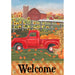 Fall Farm Welcome Garden Flag