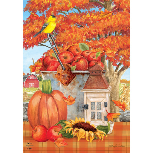 Apple Picking Garden Flag