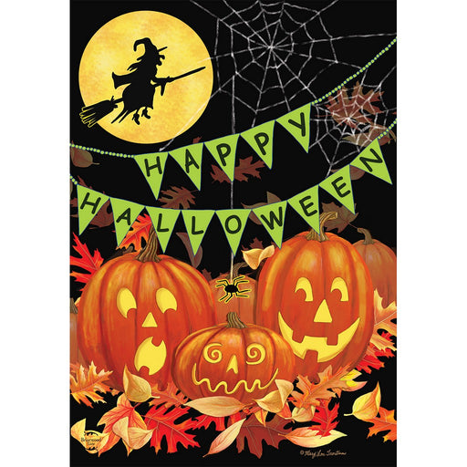 Halloween Haunts Garden Flag