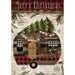 Merry Christmas Camper Garden Flag