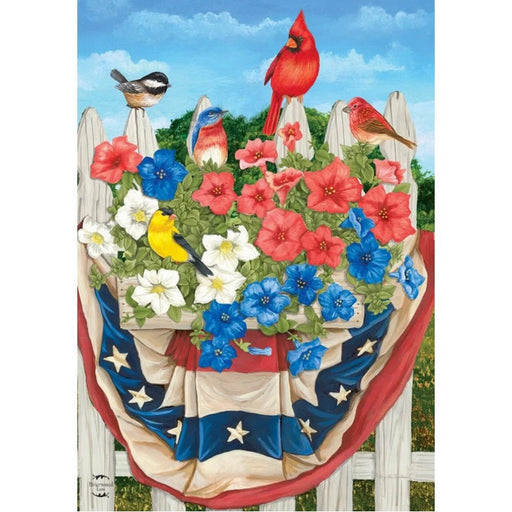 American Birds Garden Flag