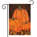 Rustic Pumpkin Patch Garden Flag
