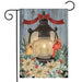 Warm Winter Candle Garden Flag