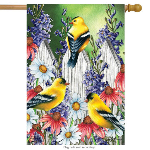 Goldfinch Trio House Flag