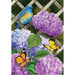 Hydrangea Gathering House Flag