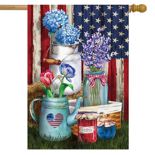 American Picnic House Flag