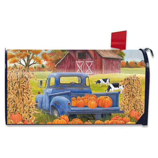 Pumpkin Patch Pickup Mailbox Cover