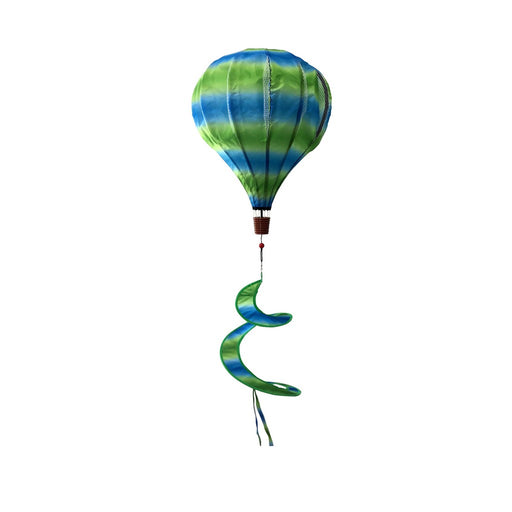 Deluxe Blue Hot Air Balloon Spinner