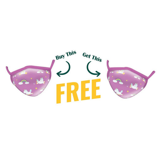BOGO! Buy One Get One Free! Child Mask Unicorn