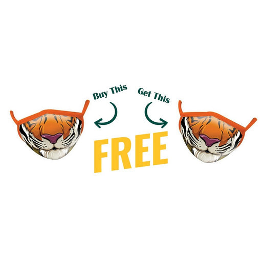 BOGO! Buy One Get One Free! Child Mask Tiger