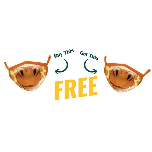 BOGO! Buy One Get One Free! Child Mask Giraffe