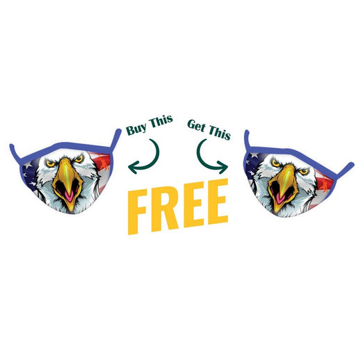 BOGO! Buy One Get One Free! Child Mask Eagle
