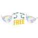 BOGO! Buy One Get One Free! Child Mask Butterfly