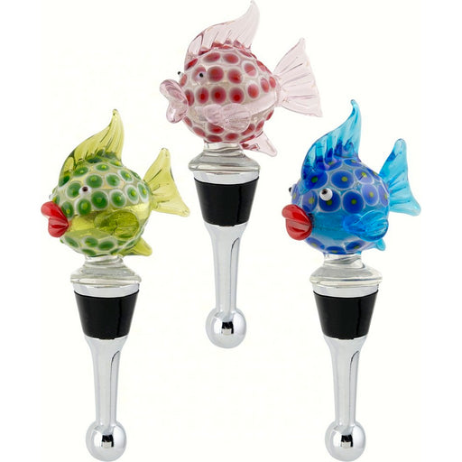 Bottle Stopper - Blowfish- Must order in 3's