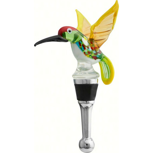 Bottle Stopper - Spring Hummingbird