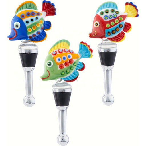 Bottle Stopper - Funky Fish - Must order in 3's