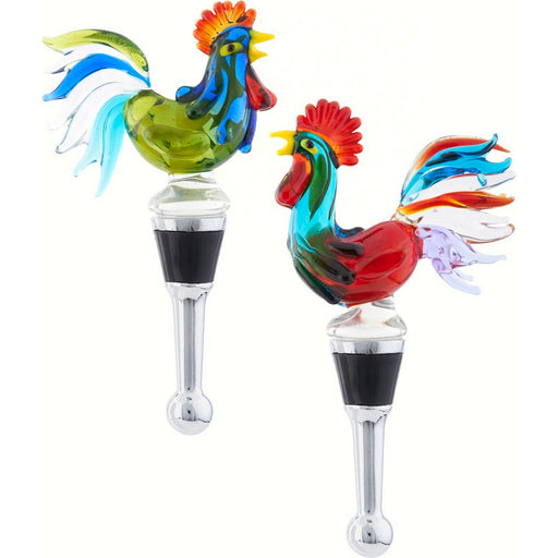 Bottle Stopper - Classic Roosters Must order in 2's