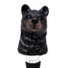 Black Bear Bottle Stopper - Resin