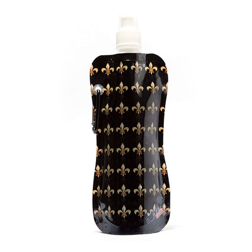 Fleur De Lis Pocket Bottle With Brush