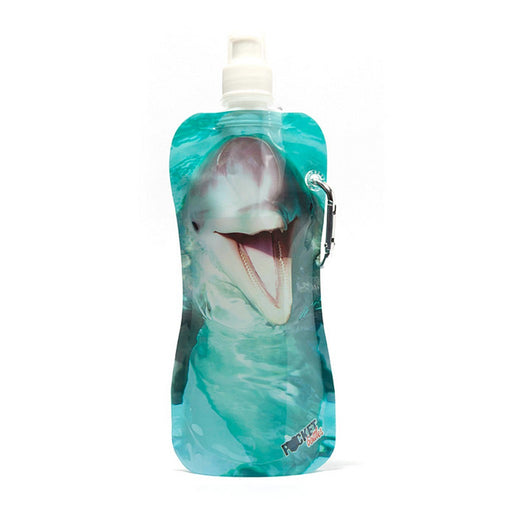 Dolphin Pocket Bottle With Brush