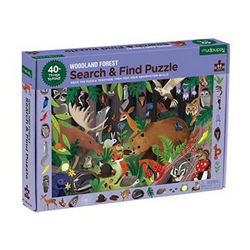 Woodland Forest Search and Find Puzzle