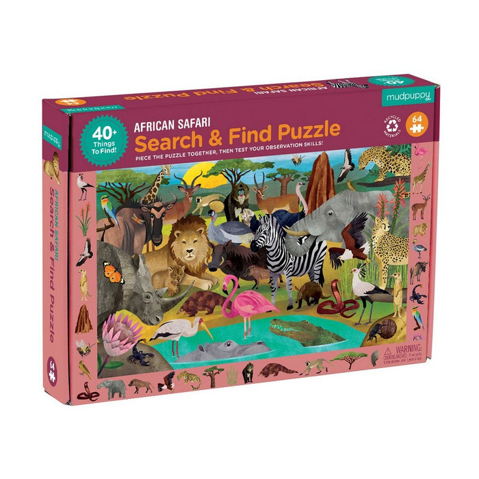 African Safari 42 piece Puzzle