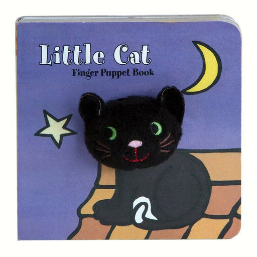 Little Black Cat Finger Puppet Book