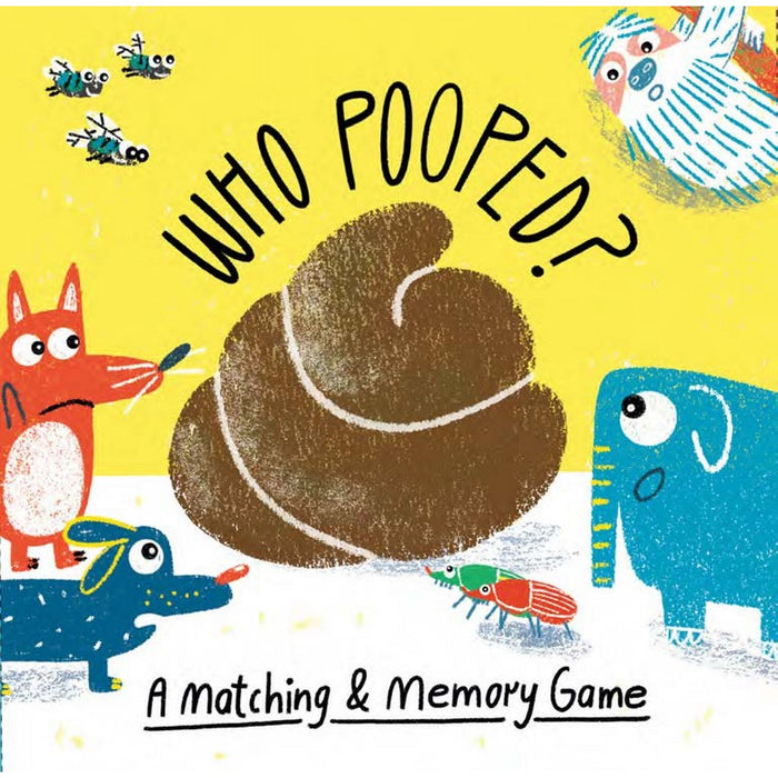 Who Pooped? Matching & Memory Game