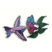 Large Hummingbird w/flower Door Screen Saver