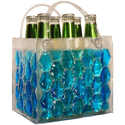 Chill It - 6 Bottle Insulated Bottle Bag - Blue