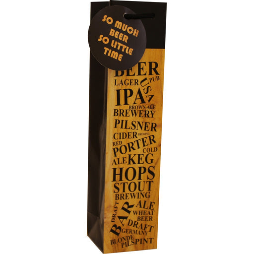 CP1 Beer List - Printed Paper Craft Beer Bags - Must order in 6's
