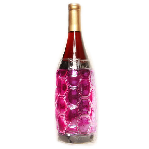 The Cool Sack - Wine Bottle Wrap - Pink