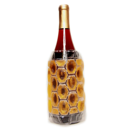 The Cool Sack - Wine Bottle Wrap - Yellow