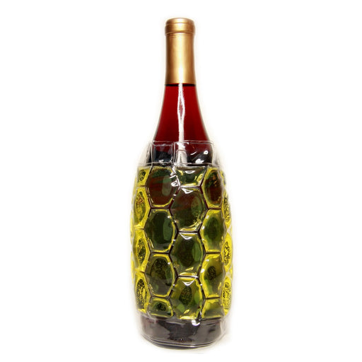 The Cool Sack - Wine Bottle Wrap - Lime