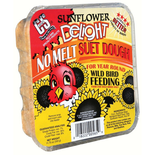 Sunflower Delight No Melt Suet Dough +Frt Must order in 12's