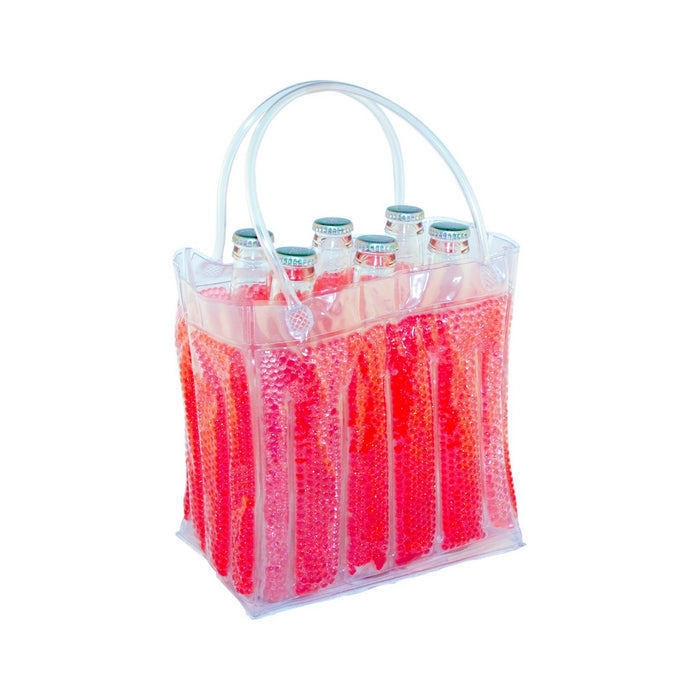 The Cool Sack - Beaded 6Pk - Red