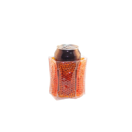 The Cool Sack - Beaded Koozie - Orange