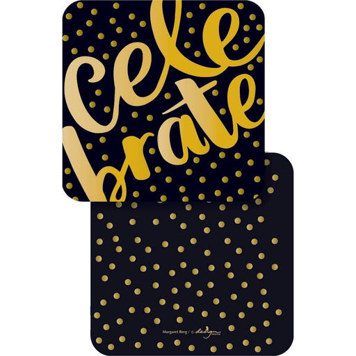 Dazzling Celebration Paper Coasters