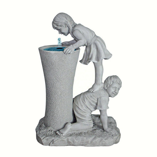 Girl & Boy Sculptural Fountain + FRT