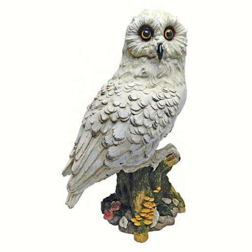 White Owl Statue