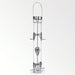 Sunflower Fdr w/Ring Pull Silver 6 port