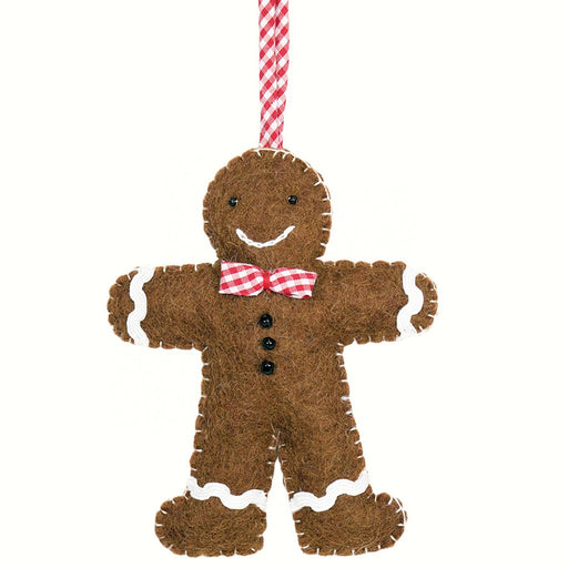 Gingham Gingerbread Man