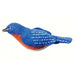 Bluebird Woolie Ornament