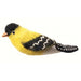 Goldfinch Woolie Ornament