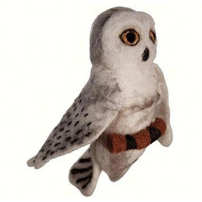 Snowy Owl Woolie Ornament