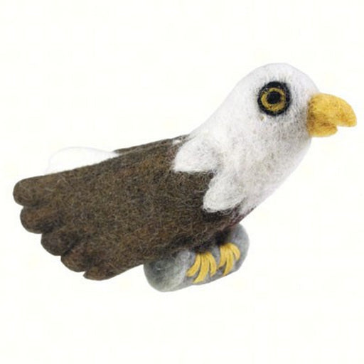 Bald Eagle Woolie Ornament