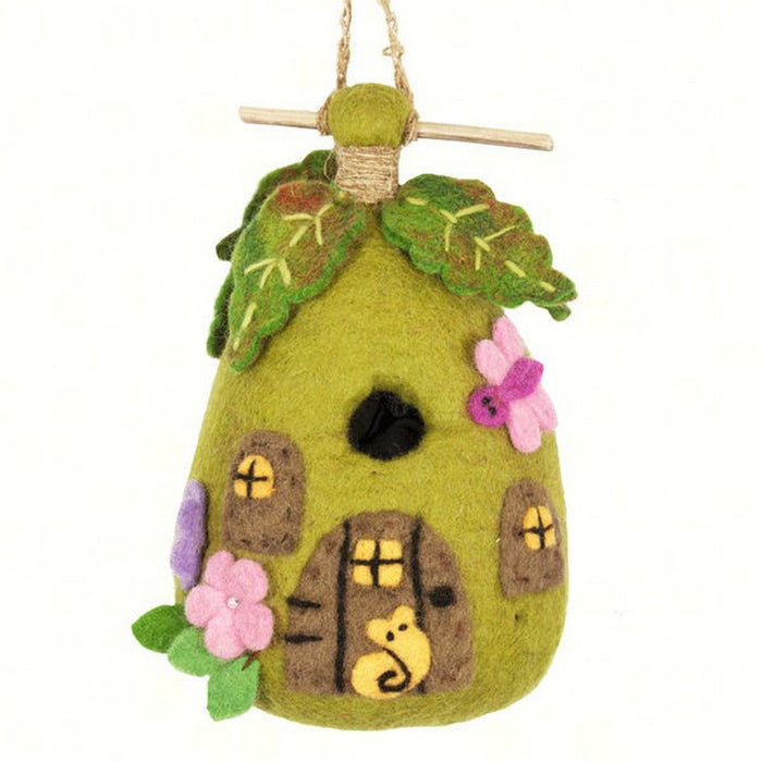 Fairy House Felt Birdhouse