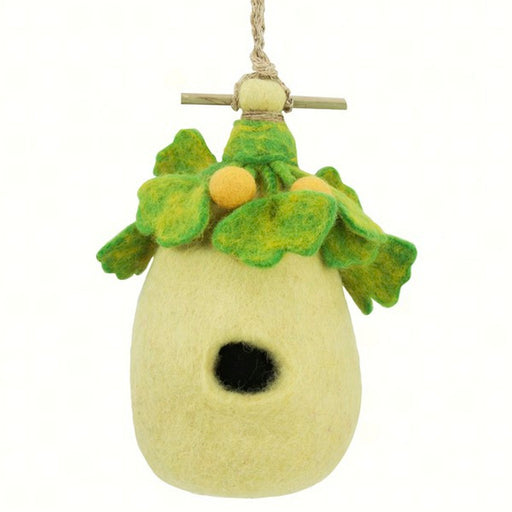 Gingko Felt Bird House