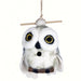 Snowy Owl Felt Birdhouse